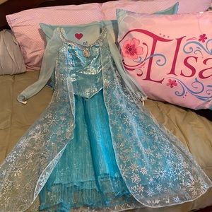 Disney Parks Authentic Original Elsa Dress